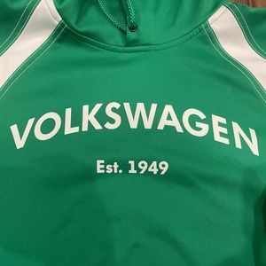 Green Volkswagen Hoodie, Size Large
